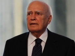 Ikin dritat, Papoulias le fjalimin ne mes