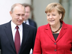 Merkel shpreh keqardhje per viziten e Putinit ne Krime