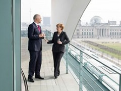 Merkel ne konference shtypi me Ramen, Ballkani konteston axhenden