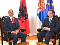 'Droni' i dyte ne Beograd, Rama: Kosova e pavarur realitet i pamohueshem. Vucic reagon ashper