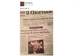 Il Giornale: Taksat e uleta shtojne investimet italiane! Rama: Fakt! 